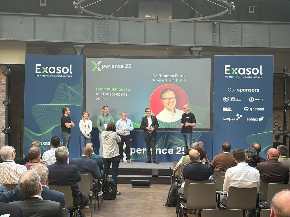 Thomas Petrik auf der Bühne Xperience Berlin